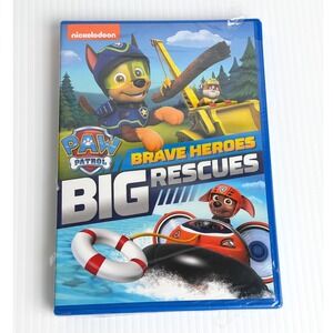 Paw Patrol Brave Heroes Big Rescues DVD Nickelodeon 6 Episodes New Sealed
